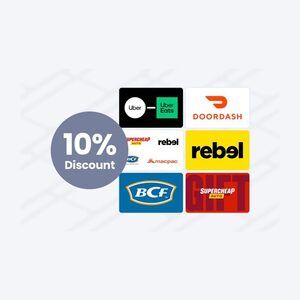 Uber, DoorDash & More Gift Cards