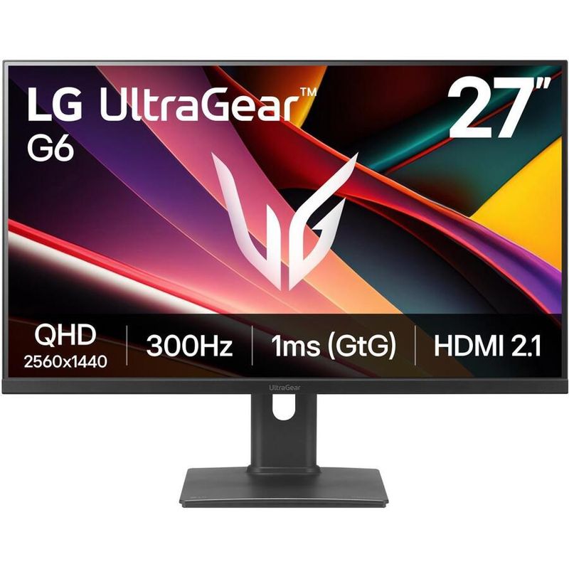 LG UltraGear G6 27" QHD 300Hz Gaming Monitor