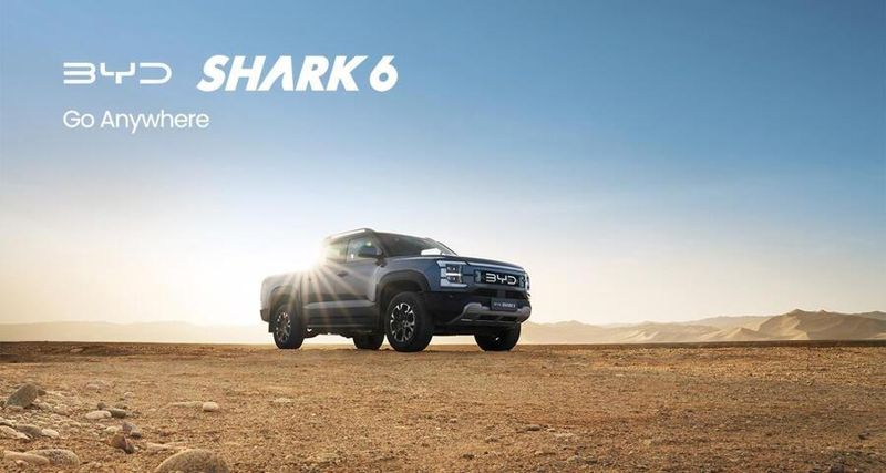 BYD Shark 6 Dynamic Cab Chassis + Free Alloy Tray
