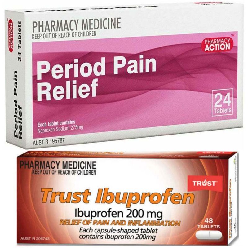 Naproxen 275mg (24x) + Ibuprofen 200mg (48x)