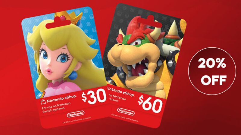 Nintendo eShop Cardsat Coles (In-Store)