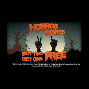 Horror Movies: Buy 2, Get 1 Free