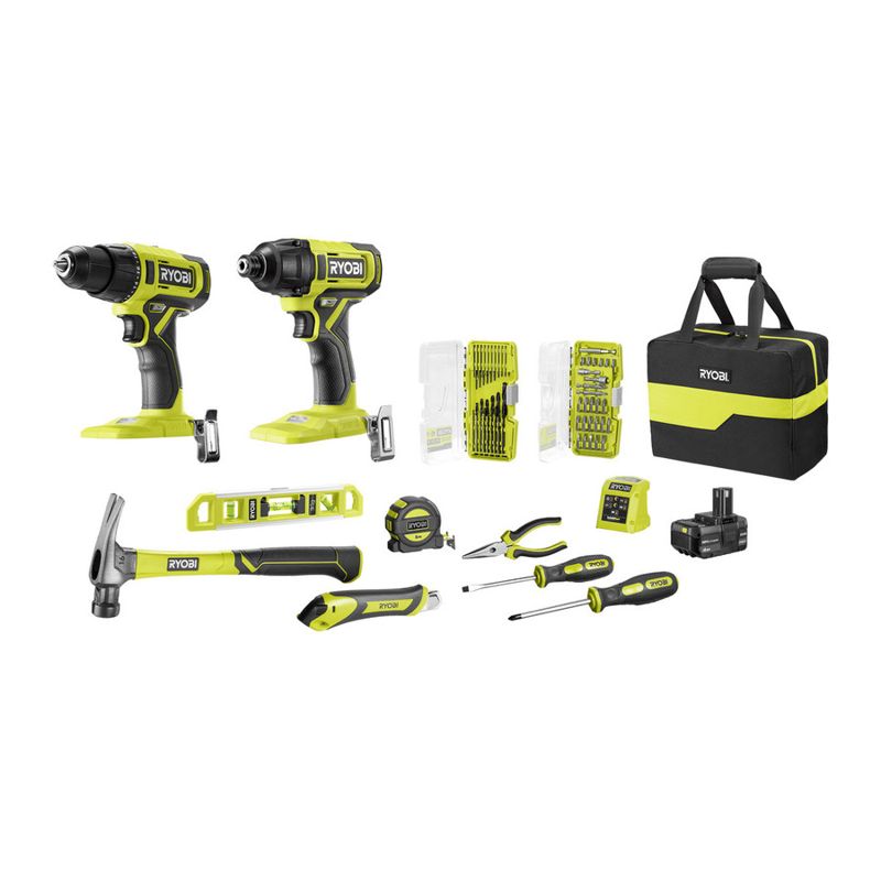 Ryobi 18V ONE+ Home Builder 4Ah Kit