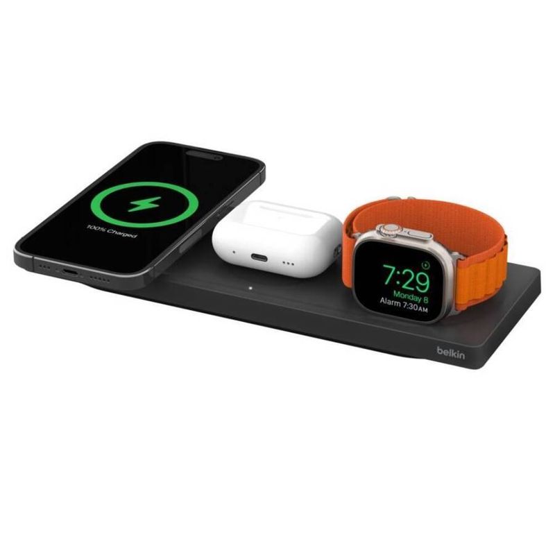 Belkin Boost Charge PRO 3-in-1 MagSafe Wireless Charger