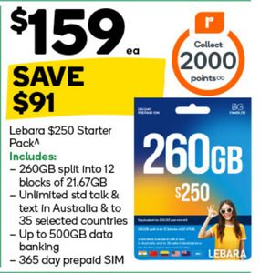 Lebara Prepaid SIM Starter Kit