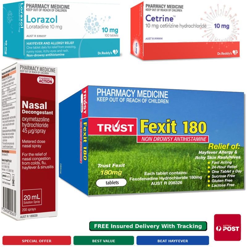 Allergy Relief Bundle: 500+ Doses