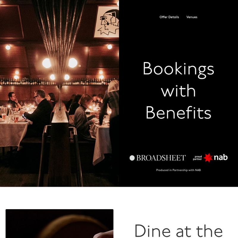 Off Dining with NAB Card (Unlimited)