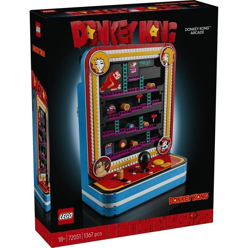 LEGO Super Mario Donkey Kong Arcade with code