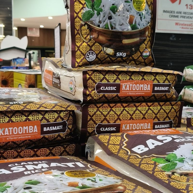 Katoomba Basmati Rice 5kg – at MKS