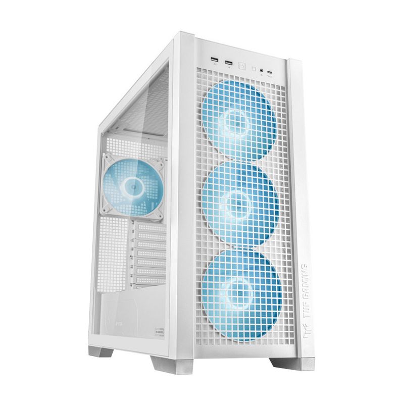 ASUS TUF Gaming GT302 ARGB White Mid Tower Case