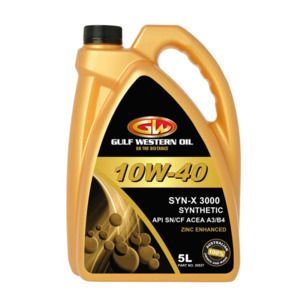 Gulf Western SYN-X 10W-40 Semi Synthetic 5L