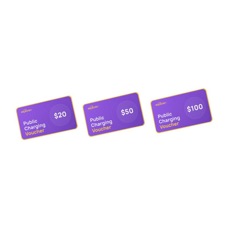 Exploren Public Charging Vouchers