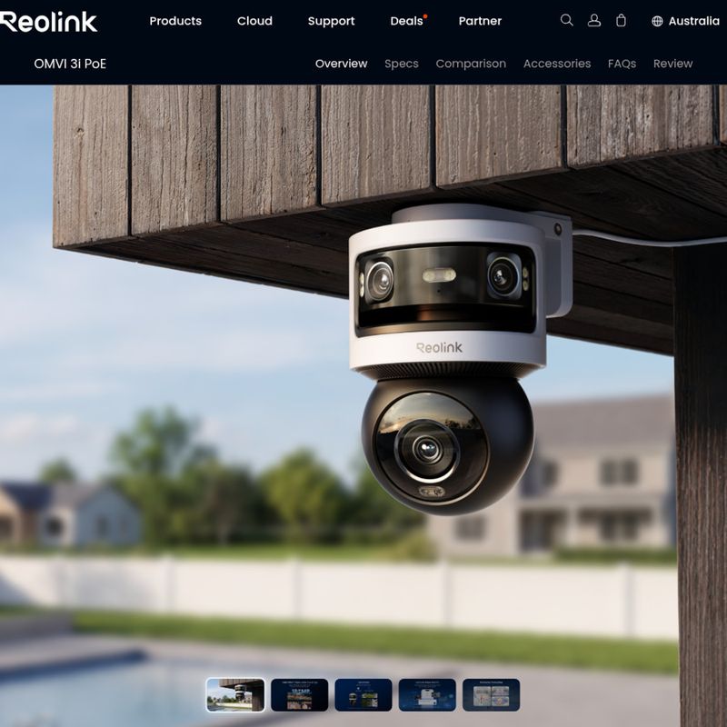 Reolink OMVI 3i PoE 4K Security Camera with Coupon
