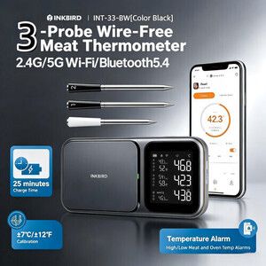 Inkbird INT-33-BW 3-Probe Wireless Thermometer