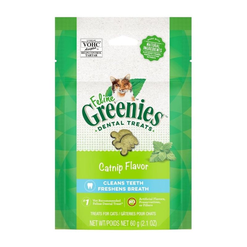 Greenies Feline Catnip Treats 130g -to