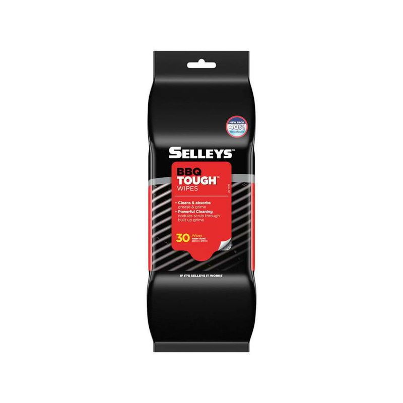 Selleys BBQ Tough Wipes 30-Pack
