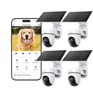 Tapo 2K Solar Security Camera Pan/Tilt Kit