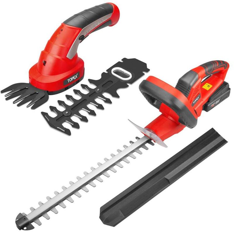 Topex TX561 20V Hedge + 4V Grass Trimmer Combo