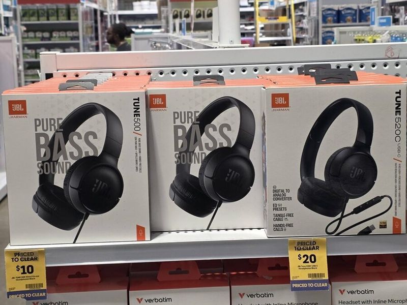 JBL Tune 500/520c Wired Headphones