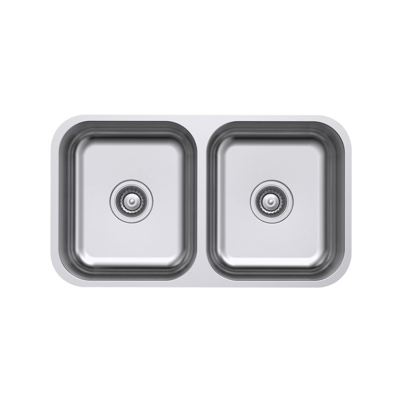 Estilo Stainless Steel Double Bowl Kitchen Sink