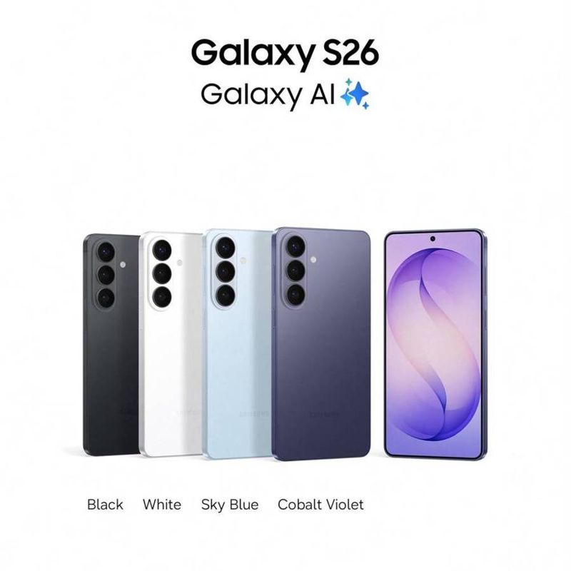 Samsung Galaxy S26 5G 256GB - with Accessories