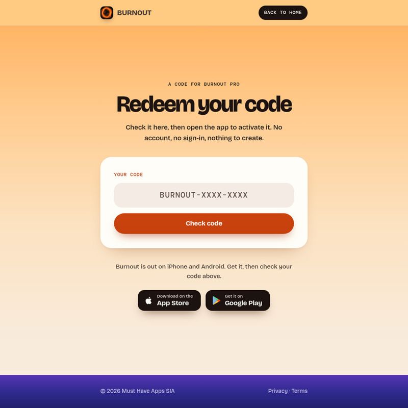 Burnout Premium - Free Lifetime Access