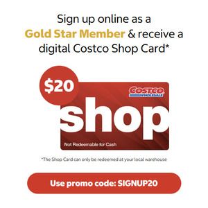 Costco New Member: Shop Card with Membership