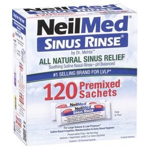 NeilMed Sinus Rinse 120 Sachets , Free Delivery/C&C