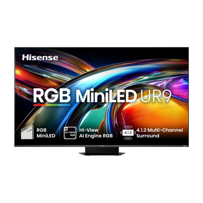 Hisense 85" UR9SAU 4K MiniLED 180Hz TV (2026)