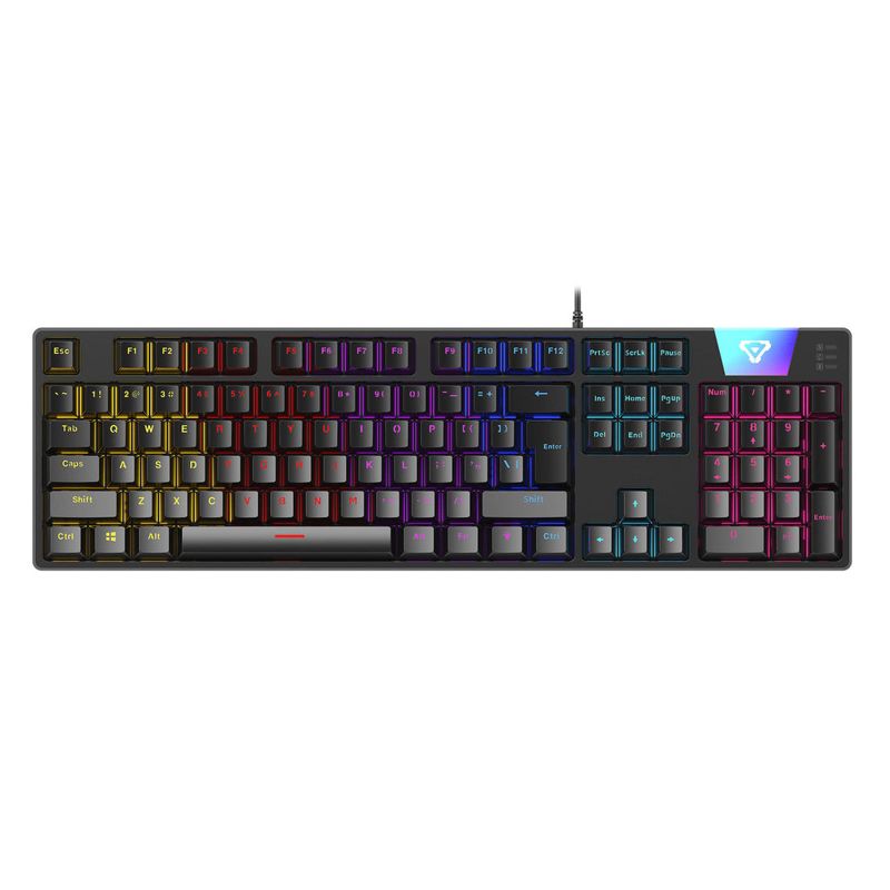 Laser Gaming LED Full Size Mechanical Wired Keyboard