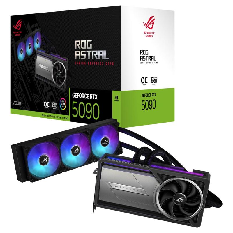 Asus GeForce RTX 5090 ROG Astral LC 32GB GDDR7