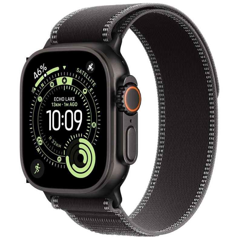 Apple Watch Ultra 3 49mm Black Titanium Case GPS + Cellular Trail Loop (Medium/Large)