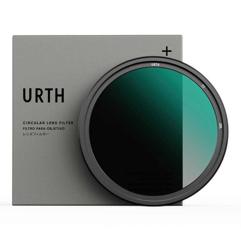 Urth 77mm ND2-32 (1-5 Stop) Variable ND Lens Filter (Plus+)