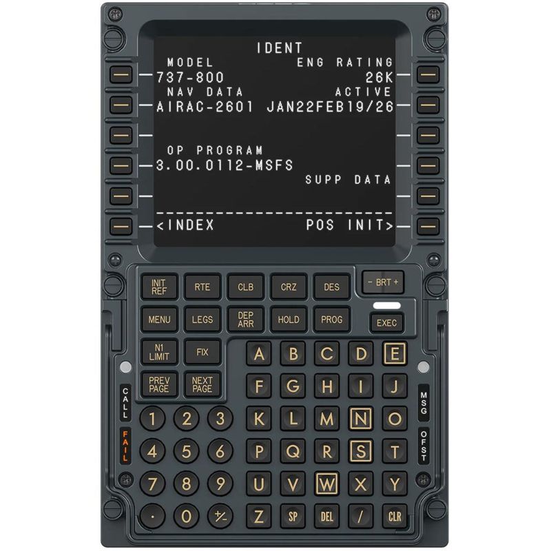 MOZA MB7F Flight Computer Display