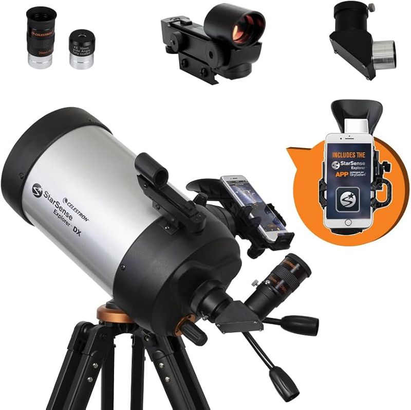 Celestron StarSense Explorer DX 5 Smartphone App-Enabled Telescope
