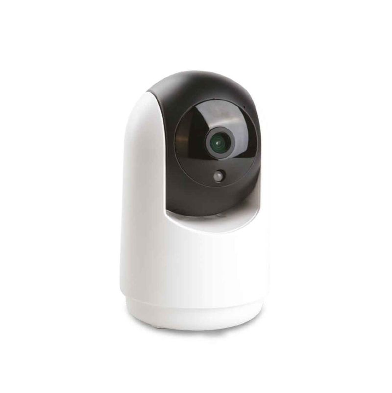Laser 2K QHD Indoor Security Camera with Motion Tracking (White)