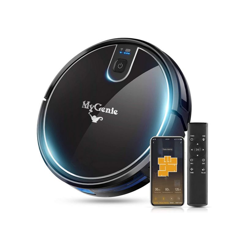 Mygenie Xsonic Wifi Pro Robitic Vacuum (Black)