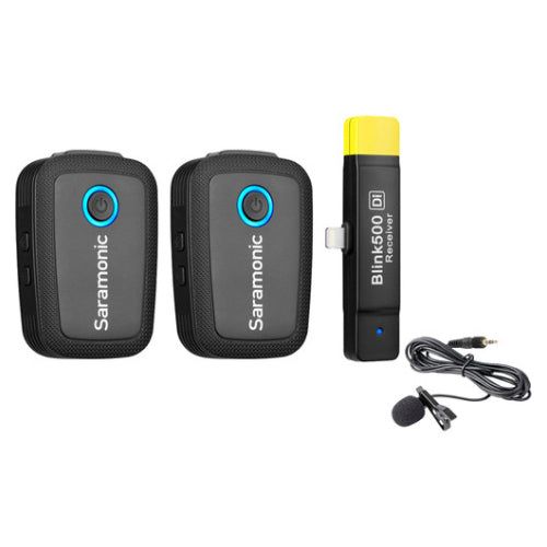 Saramonic Blink 500 B4 2.4GHz Wireless Microphone Kit for iOS