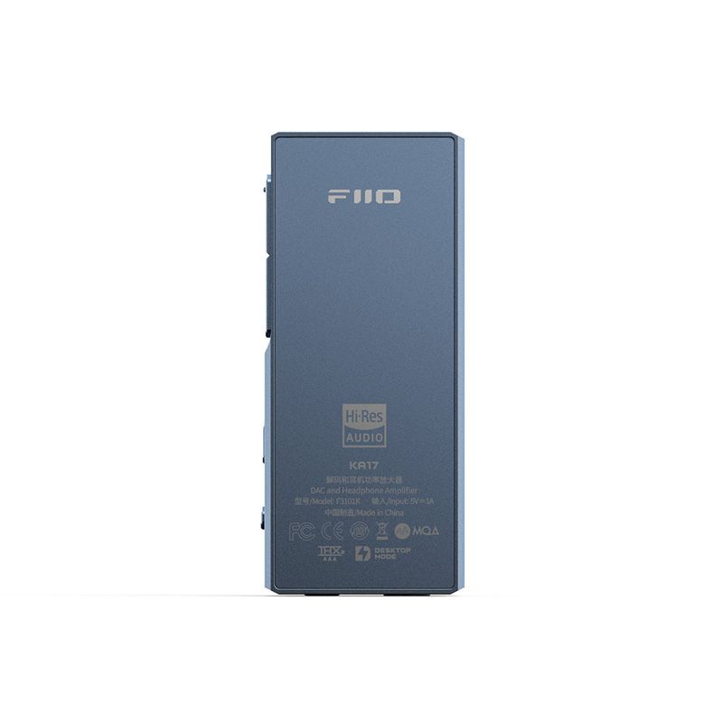 FiiO KA17 DAC and Headphone Amplifier Blue