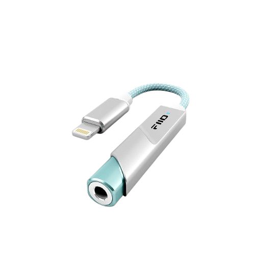 FiiO KA11 Lightning to 3.5mm DAC and Headphone Amplifier Silver