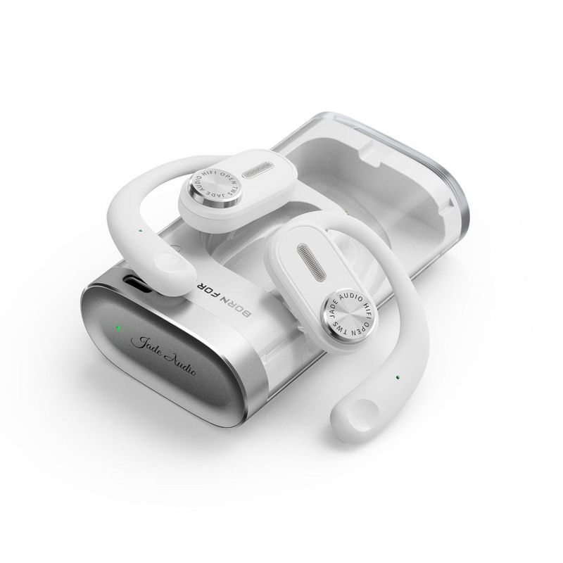 FiiO Jade Audio JW1 Open True Wireless Bluetooth Earbuds White