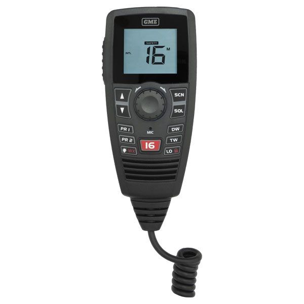 GME MC750B WP LCD Speaker Mic (Black)