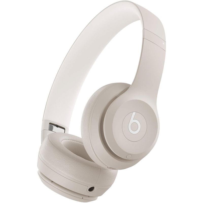 Beats Solo 4 Wireless On-Ear Headphones (Metallic Gold)