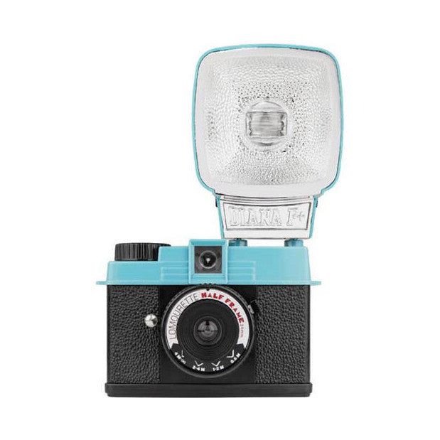 Lomo Diana Mini 35mm Camera & Flash Kit - Teal/Black