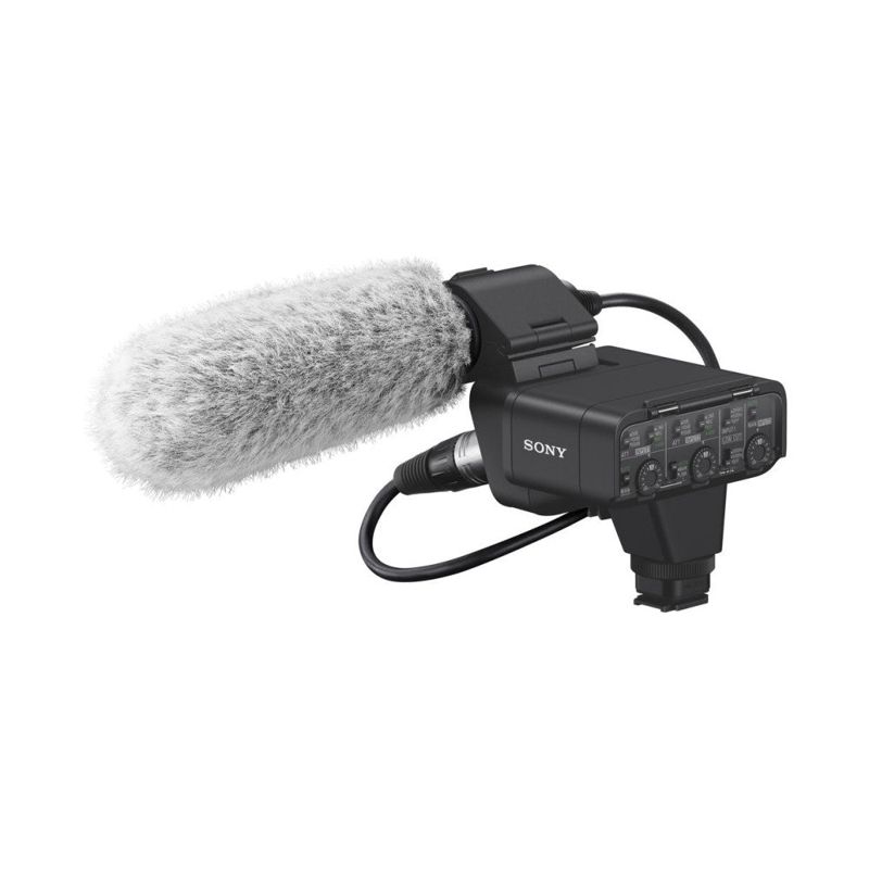 Sony XLR-K3M Dual-Channel Digital XLR Audio Adapter Kit with Shotgun Microphone