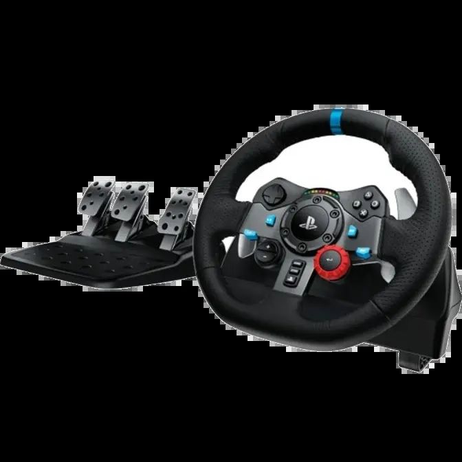 [941-000115] Logitech G29 Driving Force Racing Wheel for PS5, PS4, PS3 & PC