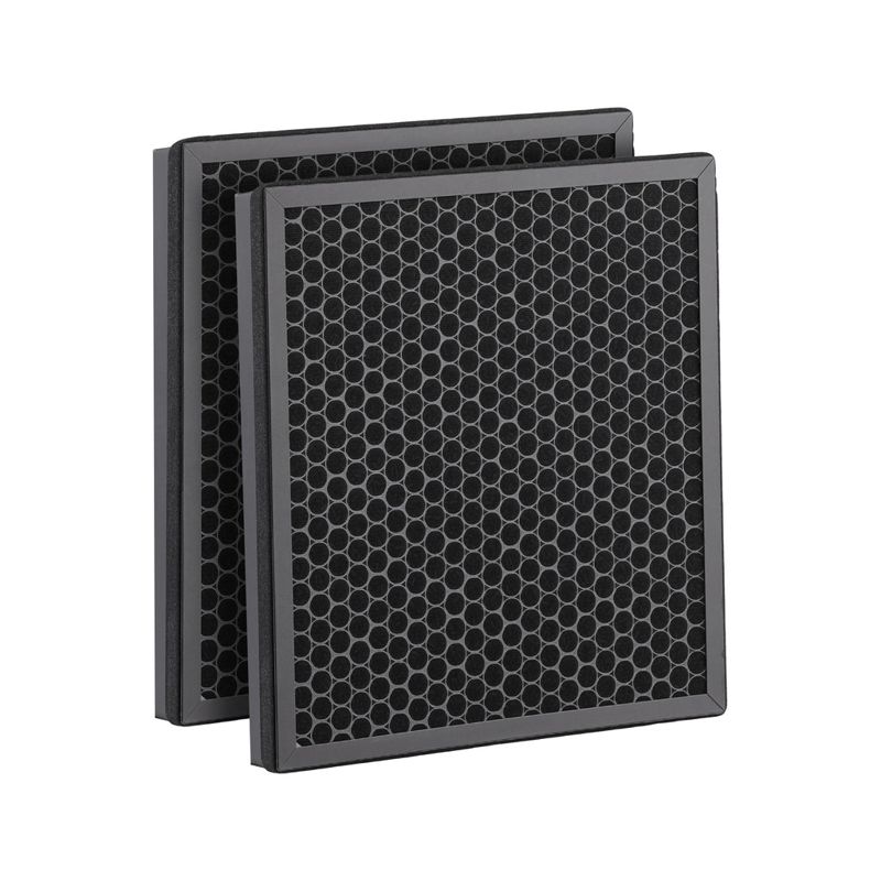 Devanti Air Purifier Filter Replacement H12 HEPA 2 Pack Dual Intake