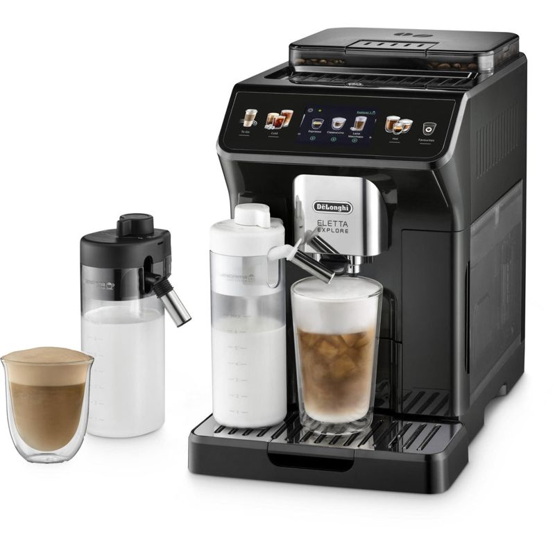 DeLonghi Eletta Explore Fully Automatic Coffee Machine (Grey)