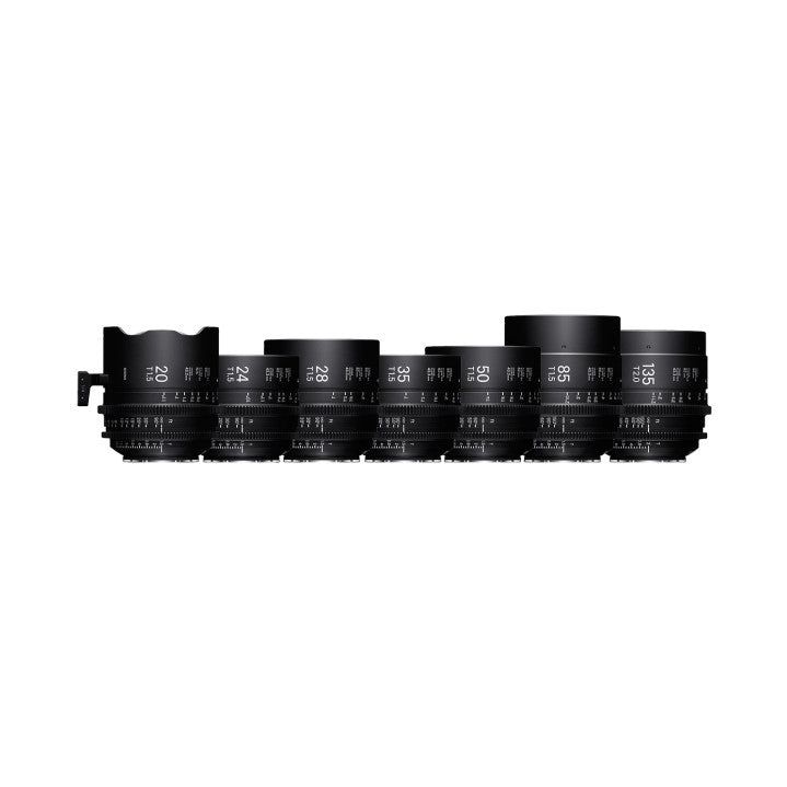 Sigma FF High-Speed Prime Cine 7 Lens Kit