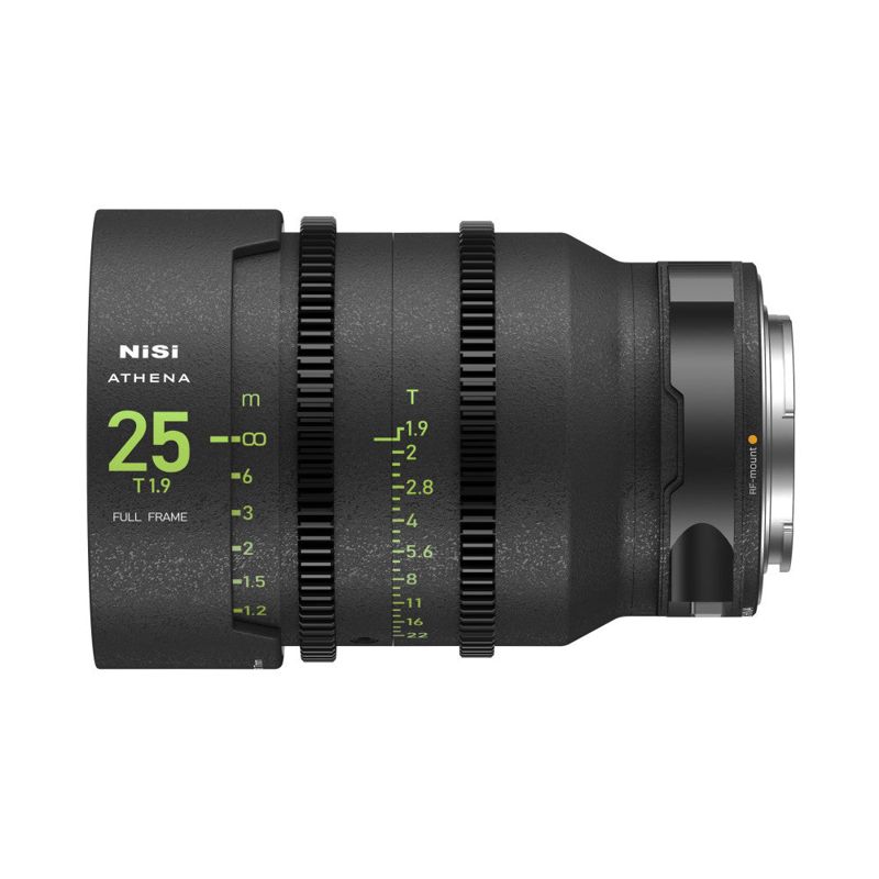 NiSi 25mm ATHENA PRIME Full Frame T1.9 Cinema Lens - Canon RF